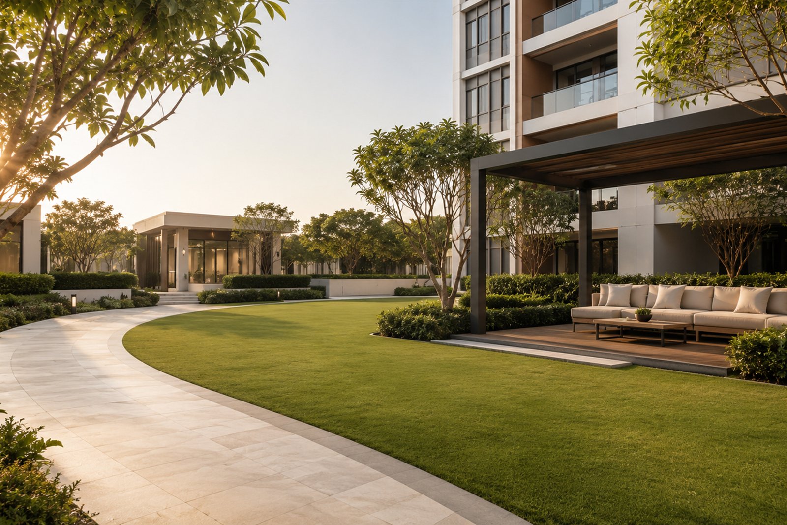 Landscaped Garden